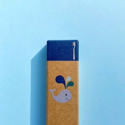 Bambino Blaue Kinderzahnbürste