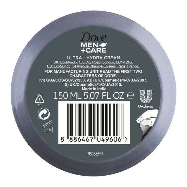 Dove Men Care Ultra Hydra moisturising cream 150ml - British product