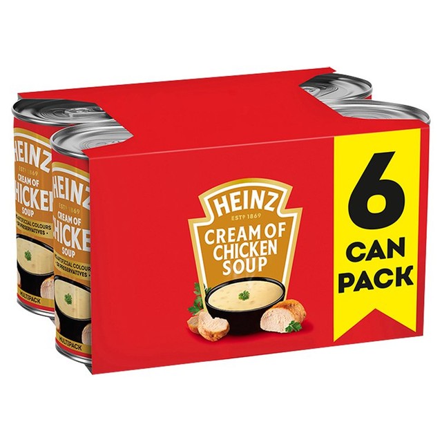 Heinz cream of chicken soup, UK version