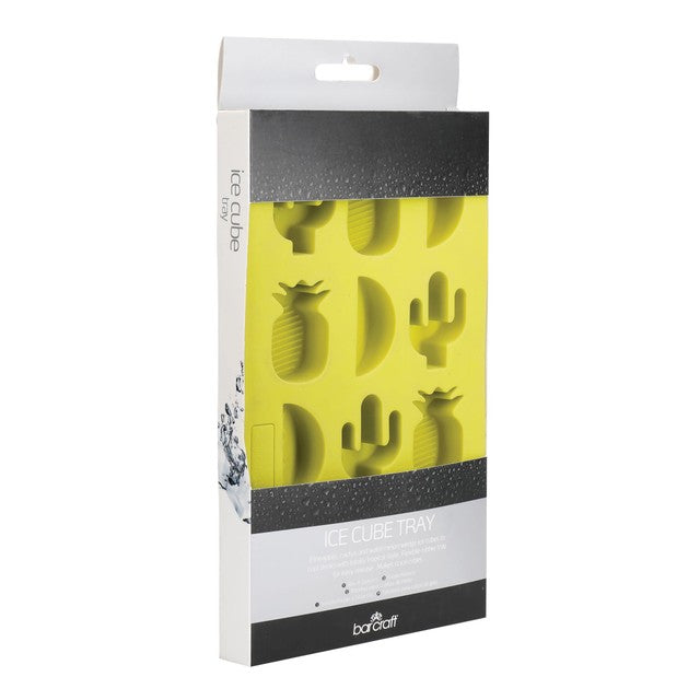BarCraft tropical shape ice cube tray 22x13x2 cm - British product