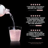 Rebel Kitchen pure coconut water - British product