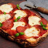 Dell'Ugo pinsa with garlic oil 220g - British product