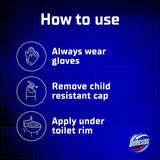 Domestos Pink Power thick bleach cleaner (British brand)
