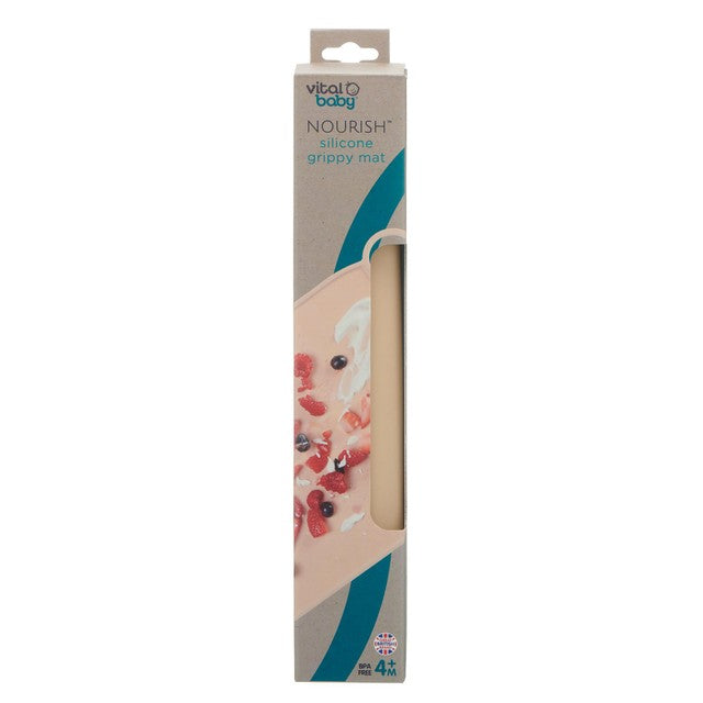 Vital Baby silicone feeding grippy mat Sweet Butterscotch (British brand)