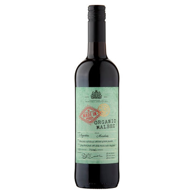 Bio-Malbec-Rotwein, hergestellt in Mendoza, 75 cl