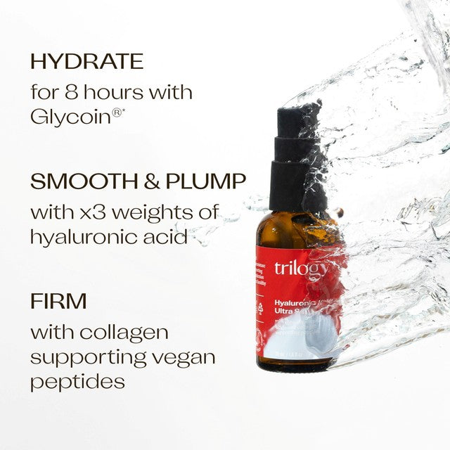 Trilogy Hyaluronic Acid + Ultra Serum 30ml (British brand)
