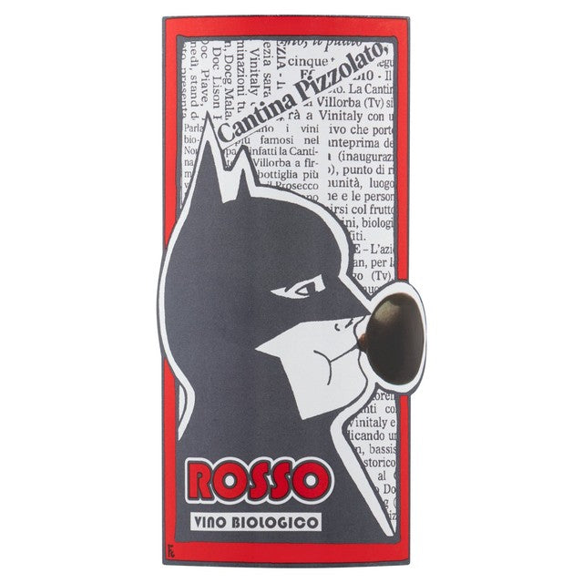 H-Hero Organic Rosso Merlot red wine 75cl, imported from the UK