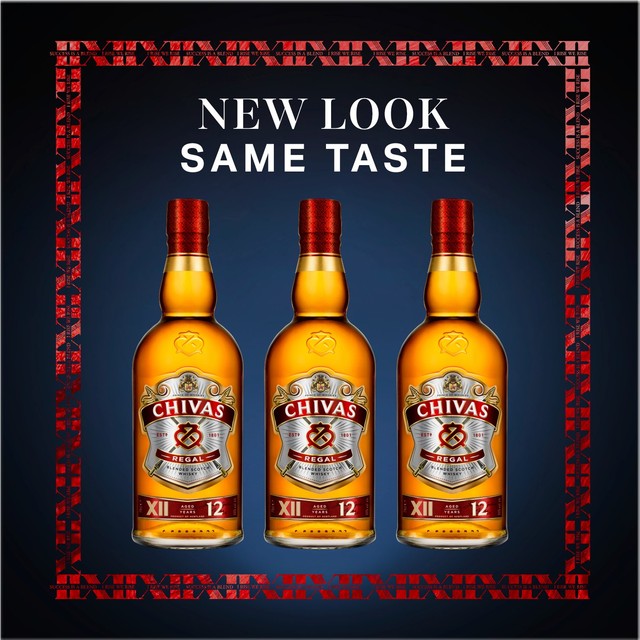 Chivas Regal 12 Year Old blended Scotch whisky 70cl - British product