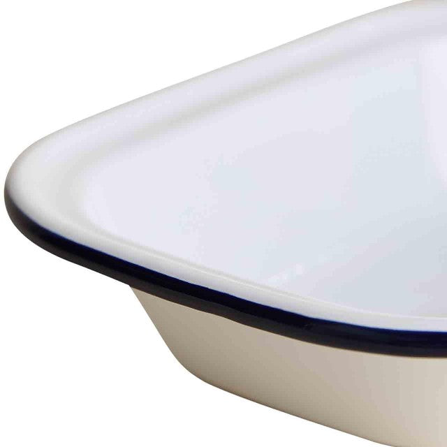 M&S enamel pie dish dark blue 24cm (British brand)