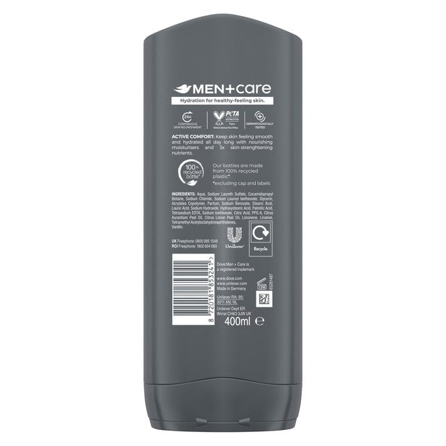Dove Men+Care Active Comfort FIFA shower gel 3-in-1, UK version