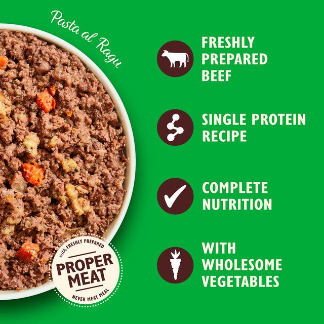 Lily's Kitchen Pasta Al Ragu wet dog food, UK version