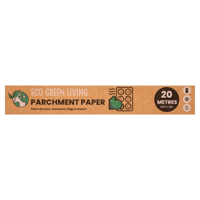 Eco Green Living compostable parchment paper 30cm x 20m - British product