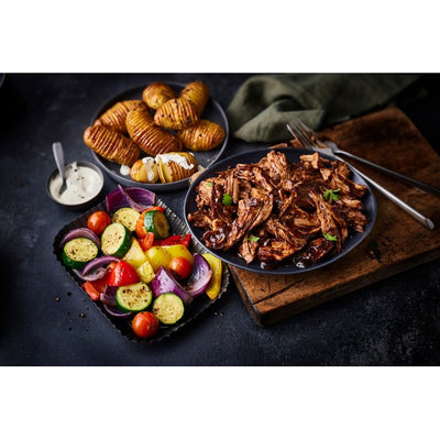 M&S M&S Urte Hasselback Poteter Tilbehør 750g- Kjøp online hos McGrocer