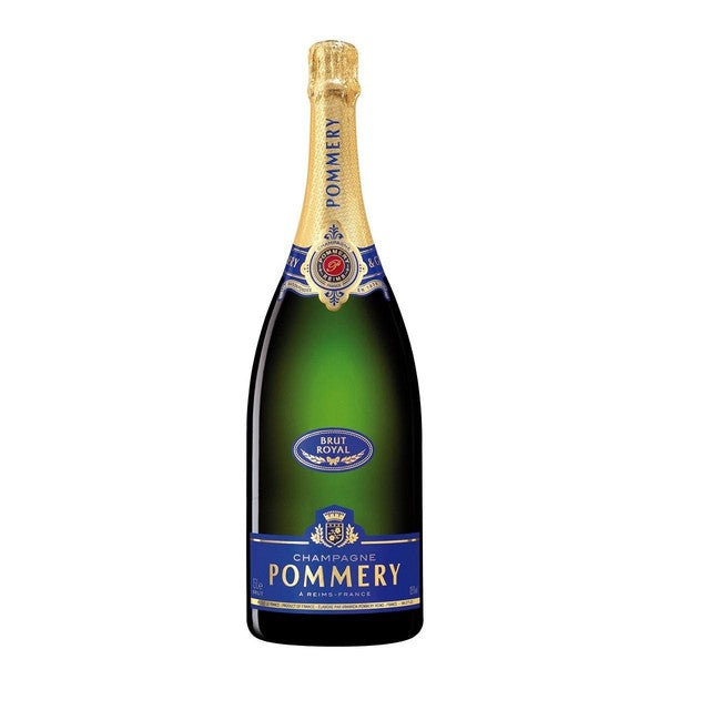 Pommery Brut Royal NV Champagne Magnum 1.5L, imported from the UK