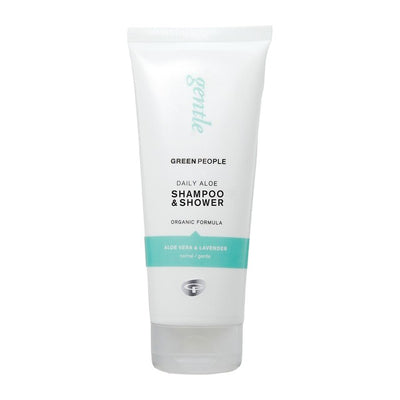 M&S Green People Organic Shampoo & Shower Wash Daily Aloe 200ml- Buy online at McGrocer