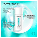 L'Oreal Paris Bright Reveal SPF 50+ moisturiser 50ml, UK version