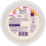Ocado onion and garlic dip 200g, imported from the UK