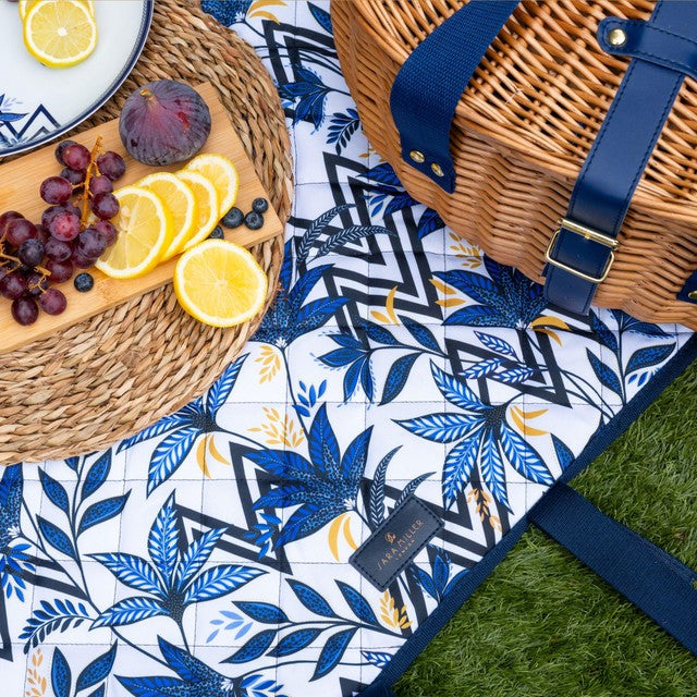 Sara Miller picnic blanket 140x140cm RPET - British product