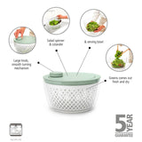 Brabantia Tasty+ Salad Spinner Jade Green - British product