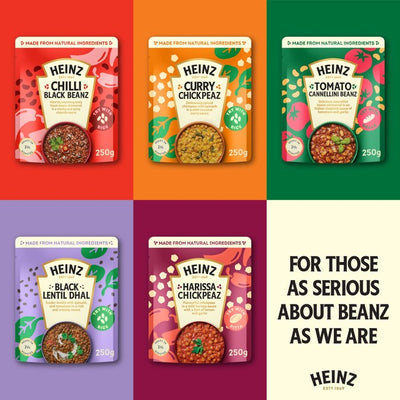 M&S Heinz Tomat Cannellini Bønner Italiensk-stil Baked Beans 250g- Kjøp på nett hos McGrocer