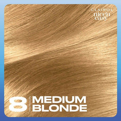 M&S Clairol Nice'n Easy Permanent Hair Colour 8 Medium Blonde- Kjøp online hos McGrocer
