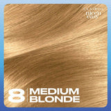 Clairol Nice'n Easy hair colour 8 Medium Blonde - British product