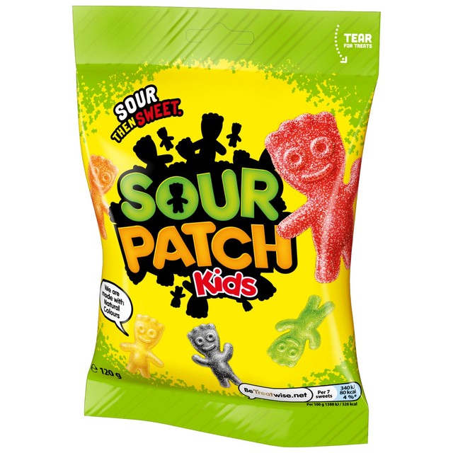 Maynards Sour Patch Kids Original fruit gums 120g (British brand)