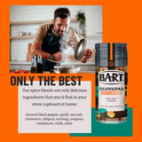 Bart shawarma spice blend 40g - British product