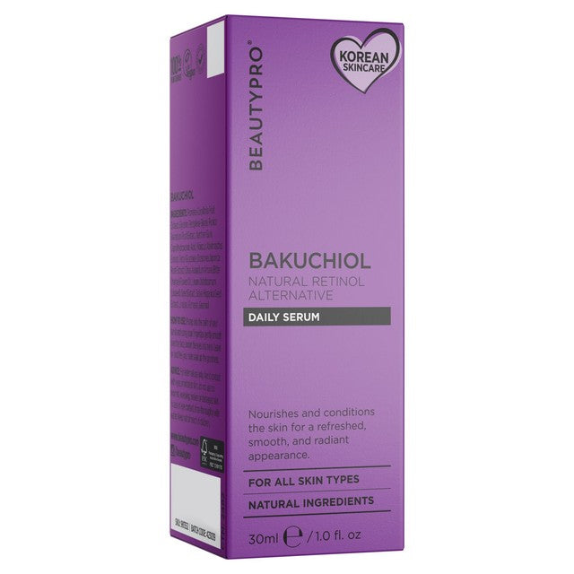 BeautyPro Bakuchiol Daily Serum, imported from the UK