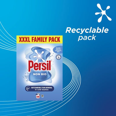 Persil Non Bio Sensitive Vaskepulver 130 vask