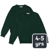 M&S Cotton Jumper 2 Pack 4-5 Years, imported from the UK