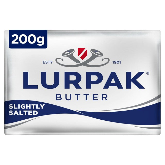 Lurpak slightly salted butter (British brand)