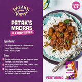 Patak's Madras curry meal kit 270g, imported from the UK