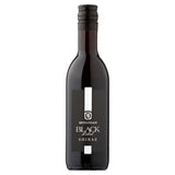 McGuigan Black Label Shiraz 187ml wine bottle, imported from the UK
