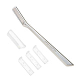 Tweezerman facial razor stainless steel, imported from the UK