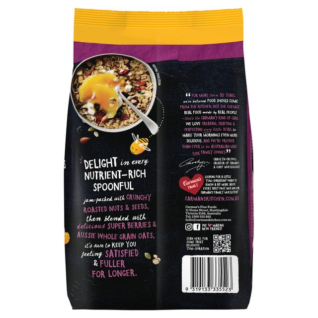 Carmans Super Berry Muesli 875g - British product