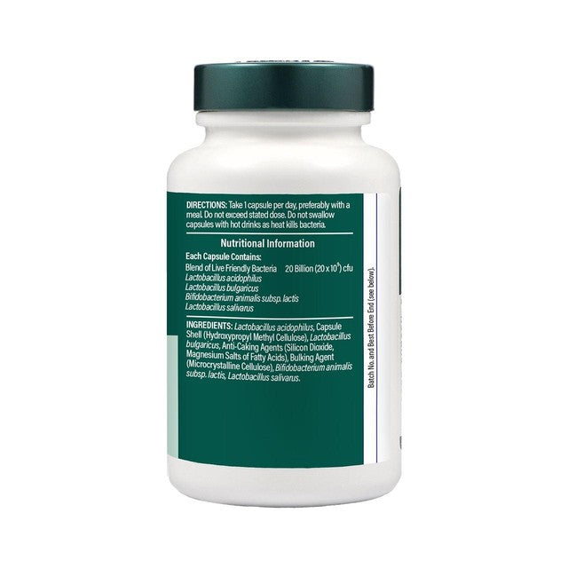 Holland & Barrett 20 billion probiotic capsules 60 pack, UK version