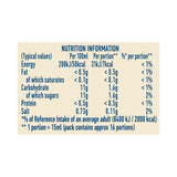 Hellmann's Fat Free Vinaigrette with red pepper and herbs 250ml, UK version