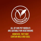 Pot Noodle beef tomato instant noodles 360g, imported from the UK