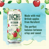 Inch's apple cider 10 x 440ml cans, UK version