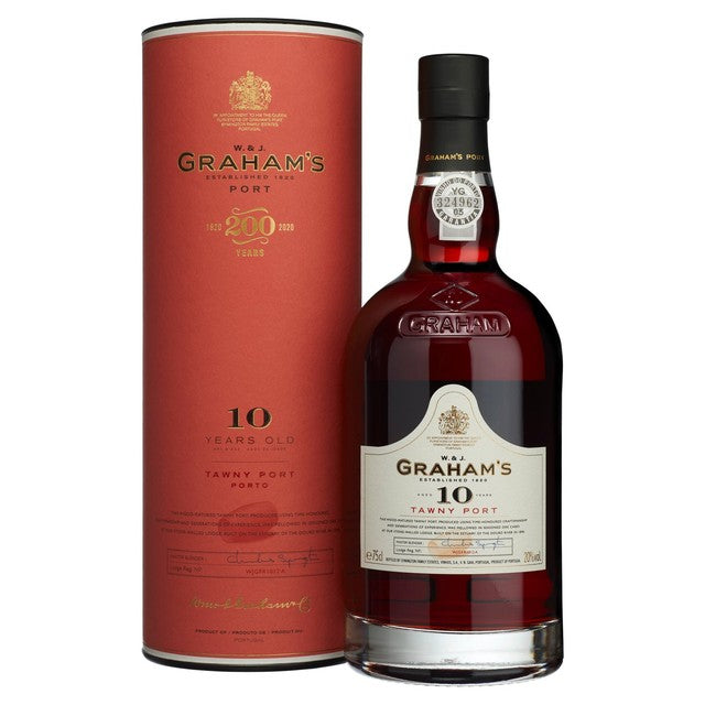 Graham's 10 Year Old Tawny Port 75cl, UK version