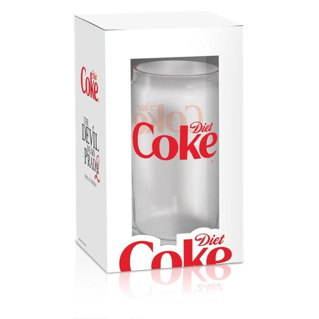 Diet Coke collectible glass Devil Wears Prada 2, UK version
