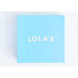 Lola's Cupcakes rainbow box of 4 cupcakes (British brand)