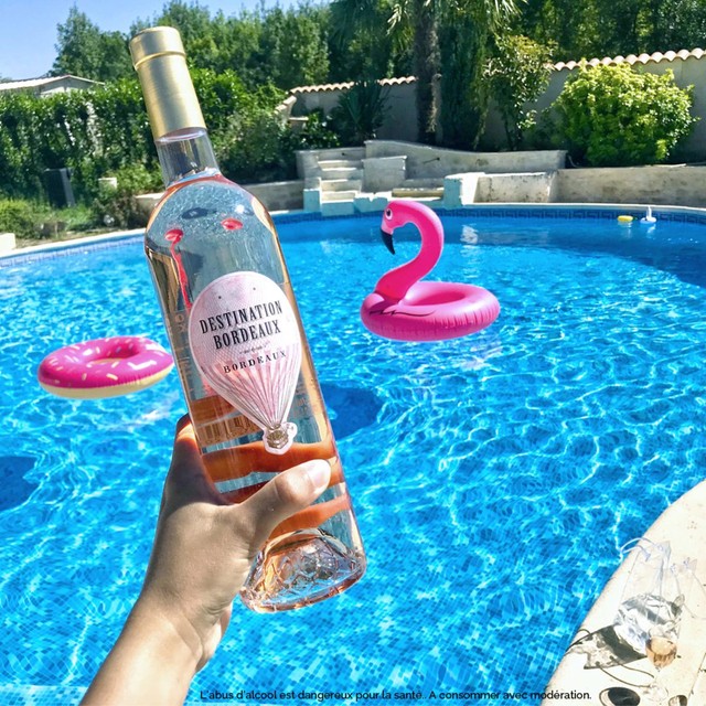 Destination Bordeaux Rosé wine 75cl - British product