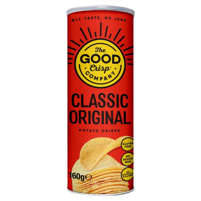 The Good Crisp Co original potato crisps 160g (British brand)