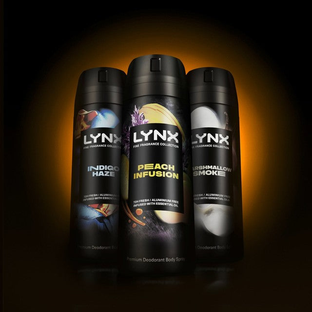 Lynx Peach Infusion body spray 150ml, UK version