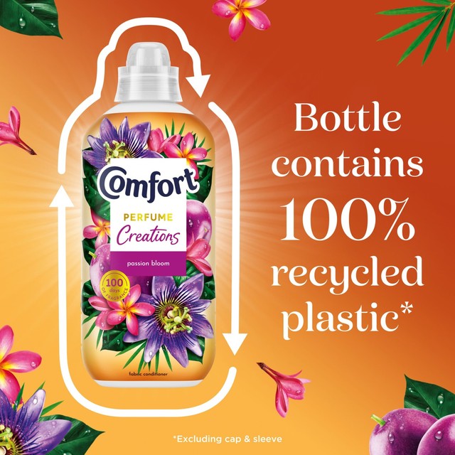 Comfort Perfume Creations Fabric Conditioner Passion Bloom 900ml - British product