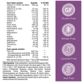 Centrum pregnancy vitamins with DHA Omega 60 pack - British product