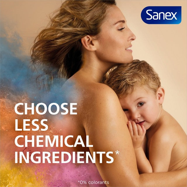 Sanex Zero% Kids Sensitive bubble bath and body wash 450ml (British brand)