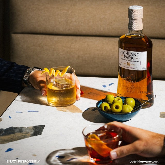 Highland Park 18 Year Old Single Malt Scotch Whisky 70cl, UK version